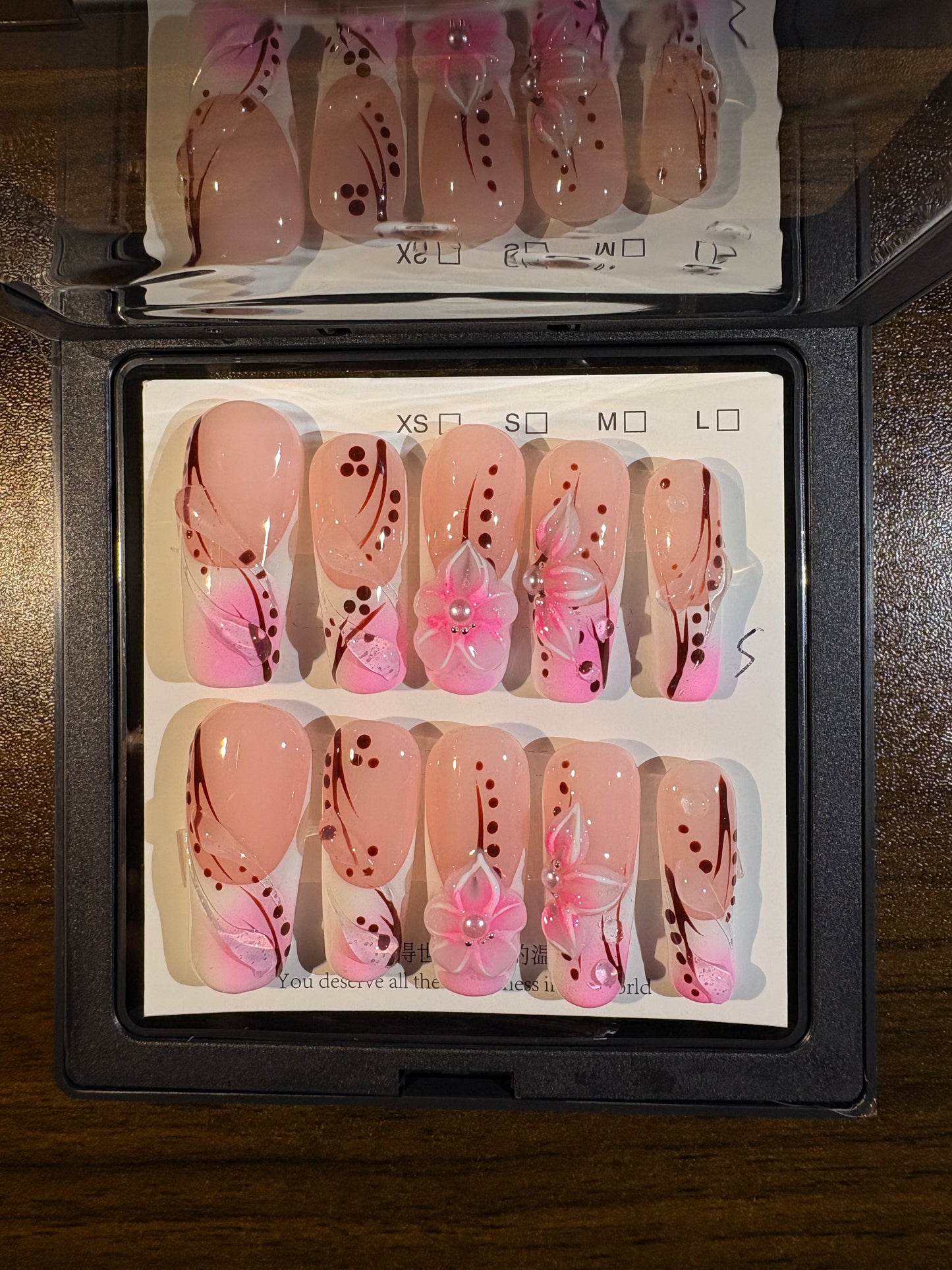 spring frenchie nail