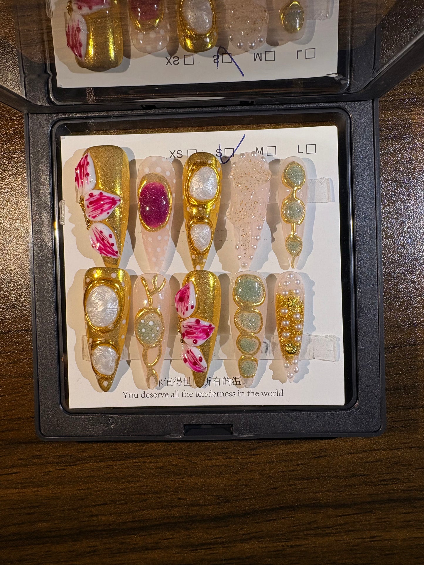 flower treasure stiletto