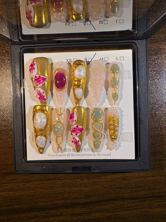 flower treasure stiletto