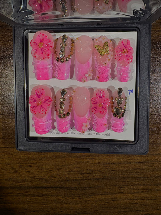 Spring Frenchie Nail